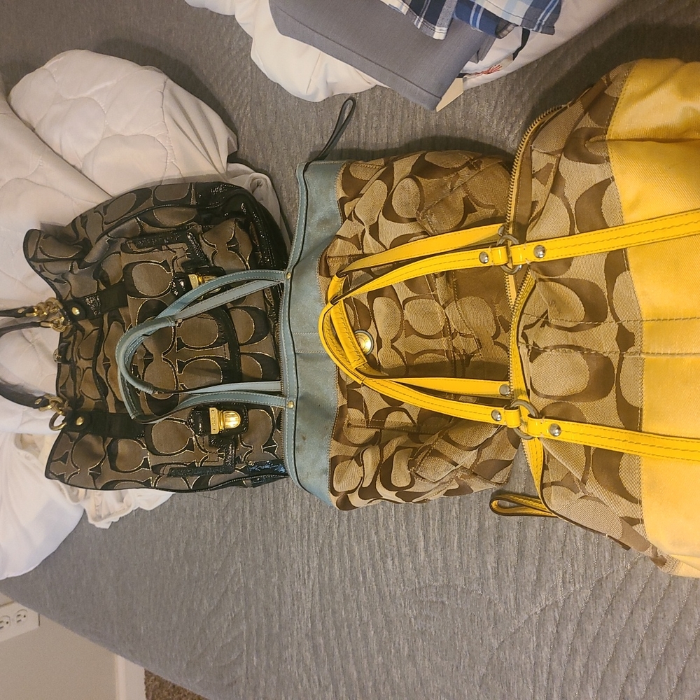 3 coach bags